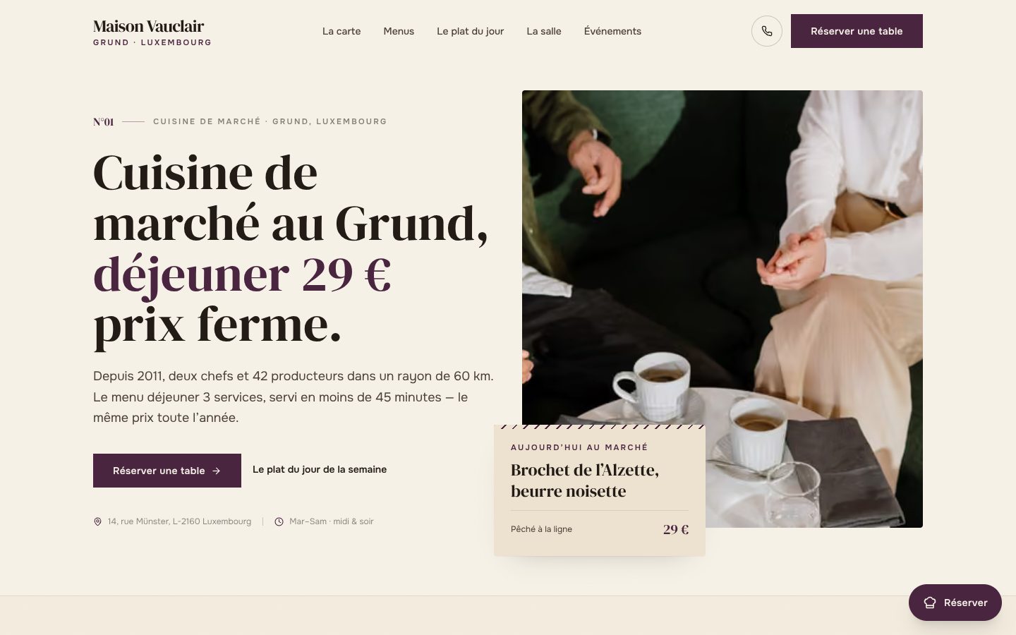 Aperçu du design Maison Vauclair