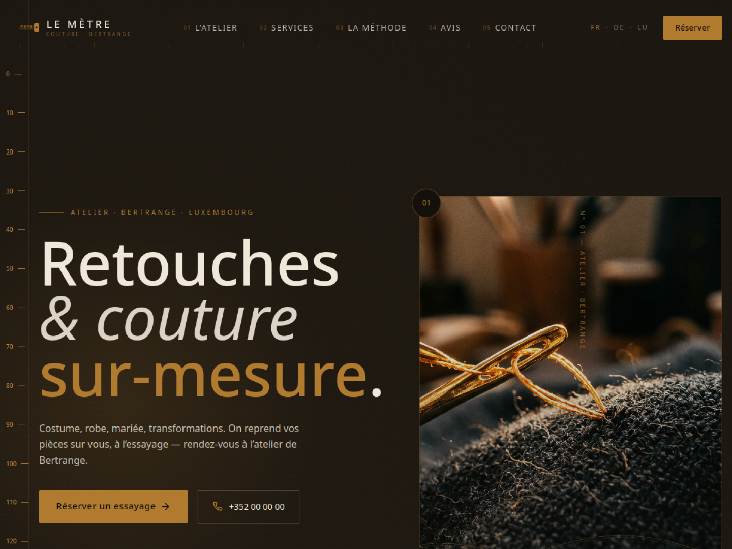 Aperçu du design Le Mètre