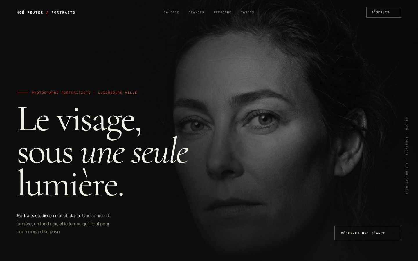 Aperçu du design Noé Studio – Portrait