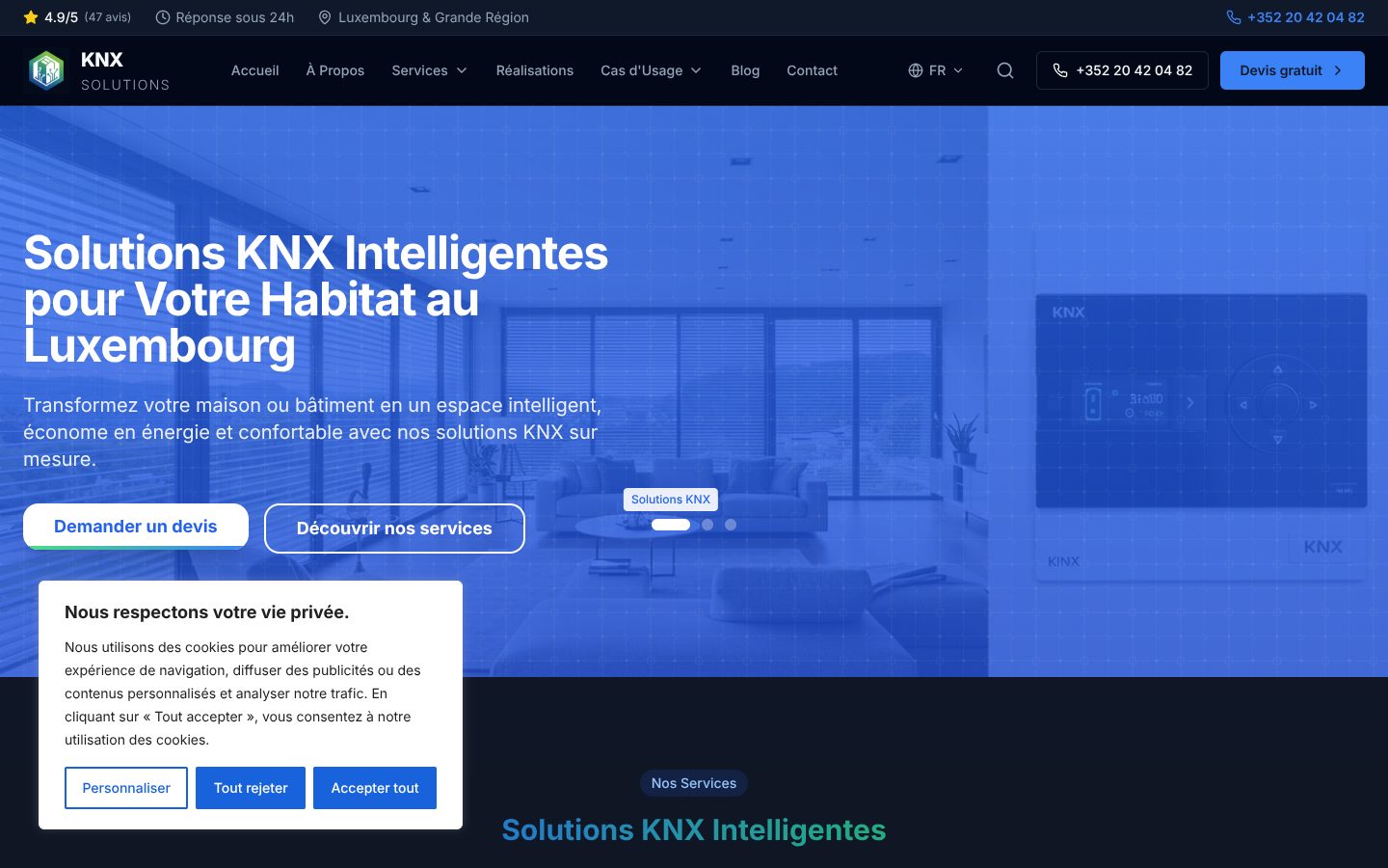 Domotique KNX Luxembourg