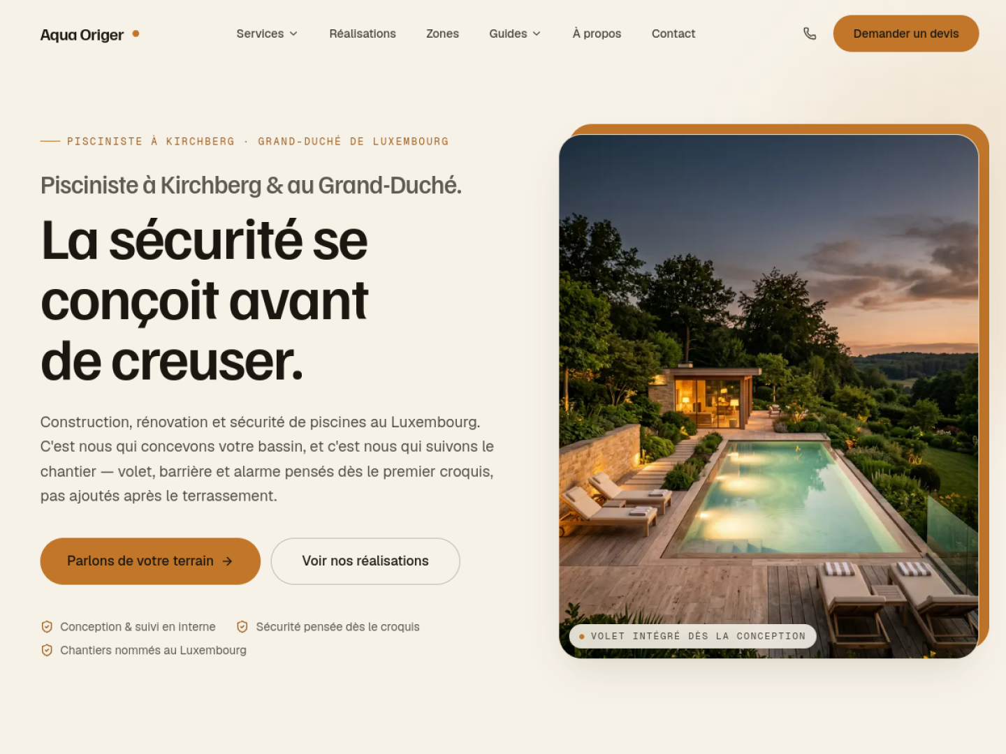 Aperçu du design Aqua Origer