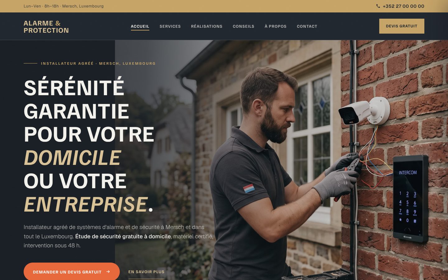 Alarme & Protection