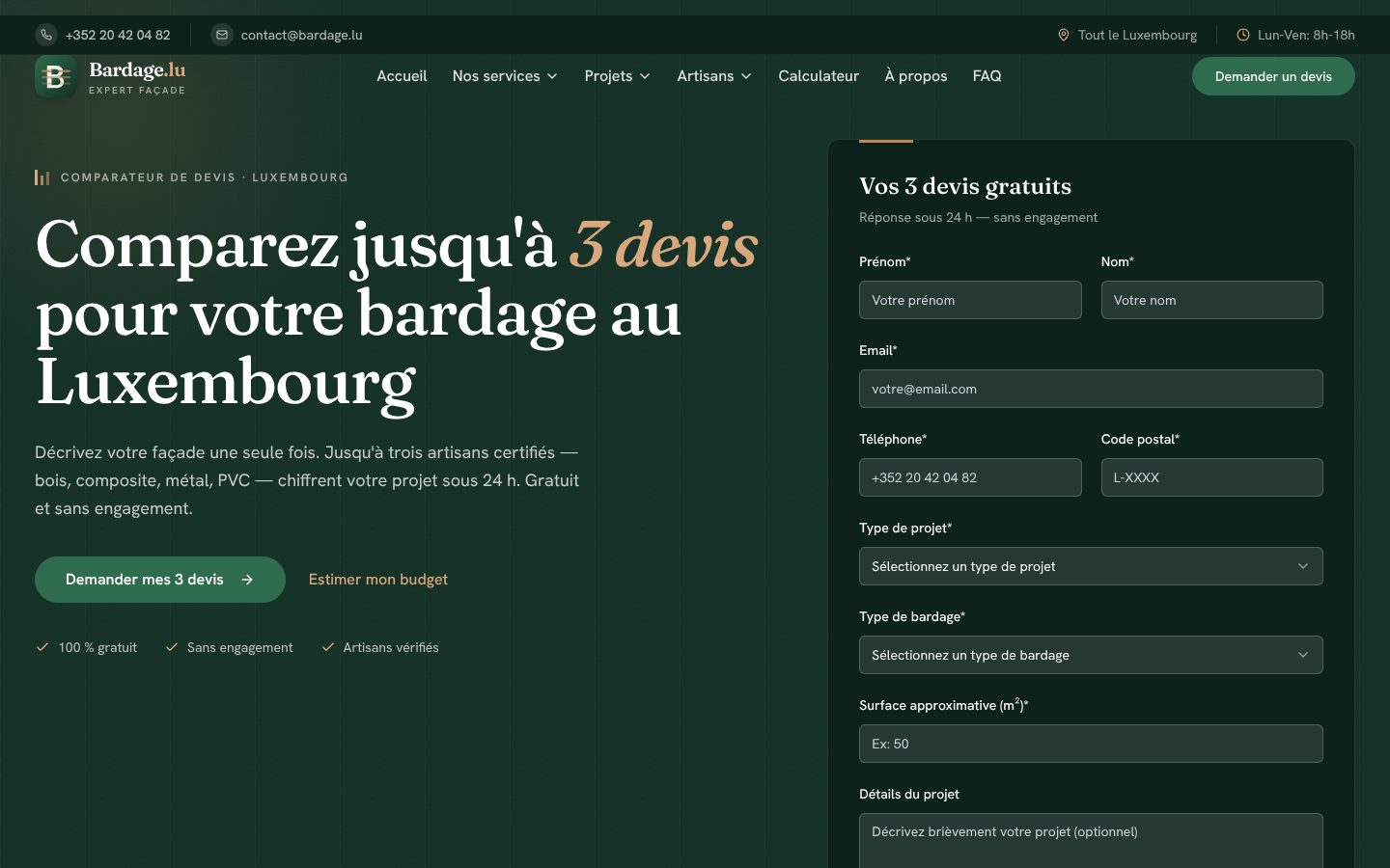 Bardage.lu